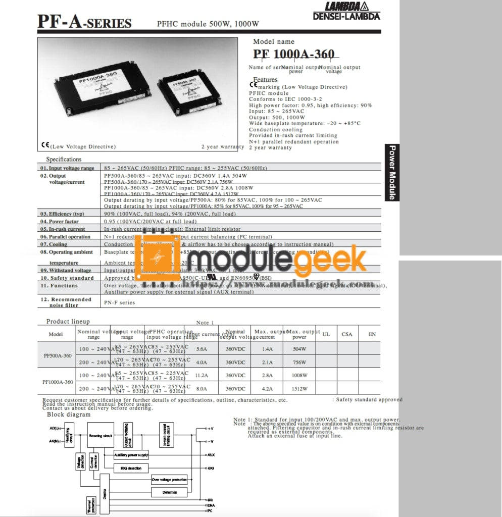 Pf500a-360 Pf500-360 Pf1000a-360 Ph100f24-24 Pf500a-360 Pf500-360