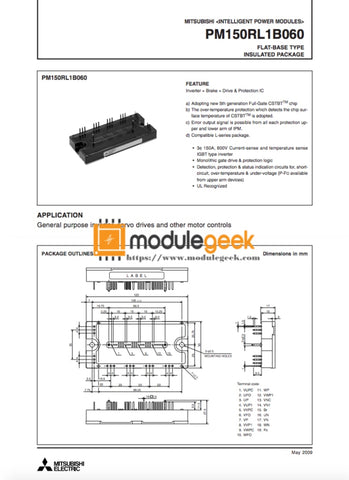 1Pcs Power Supply Module Mitsubishi Pm150Rl1B060 New 100% Best Price And Quality Assurance Module