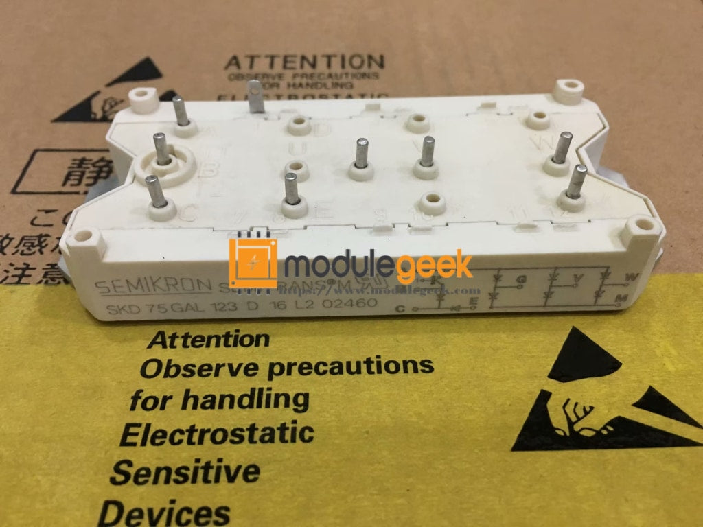 1Pcs Power Supply Module Semikron Skd75Gal123D16L2 New 100% Best Price And Quality Assurance Module