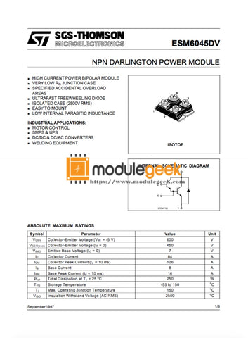 1Pcs Power Supply Module St Esm6045Dv New 100% Best Price And Quality Assurance Module