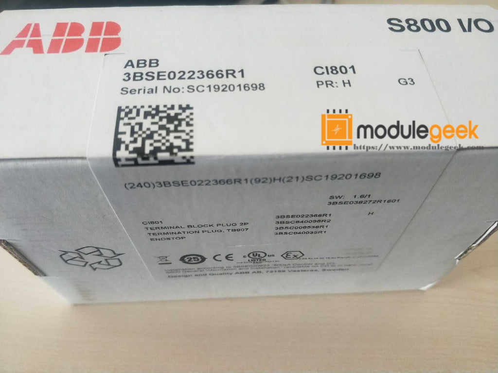 1PCS ABB 3BSE022366R1 POWER SUPPLY MODULE NEW 100% Best price and quality assurance