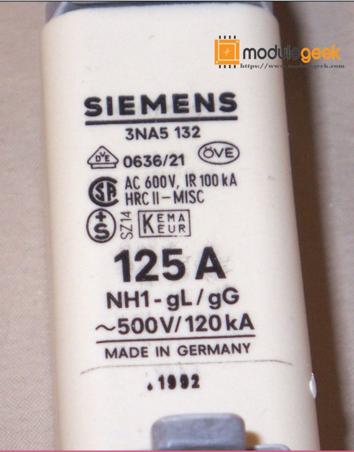 1PCS SIEMENS 3NA5132 POWER SUPPLY MODULE 1762-IF20F2 NEW 100%  Best price and quality assurance