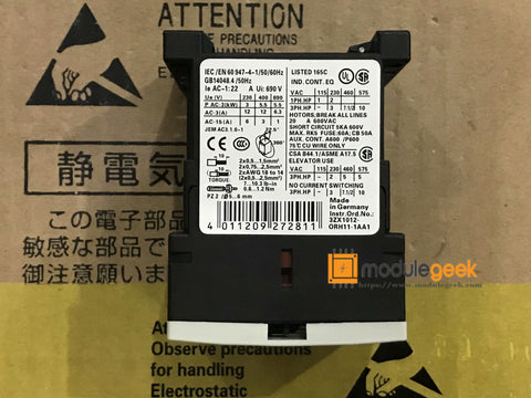 1PCS SIEMENS 3RT1017-1AB02 POWER SUPPLY MODULE  NEW 100%  Best price and quality assurance