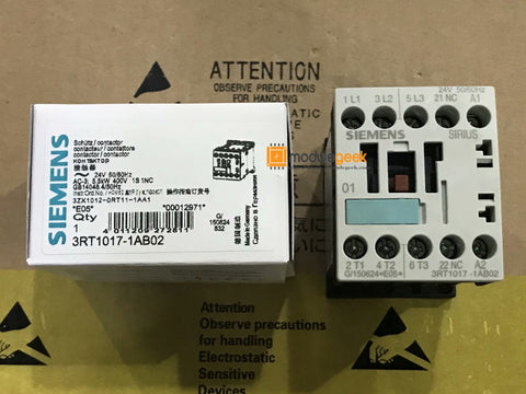 1PCS SIEMENS 3RT1017-1AB02 POWER SUPPLY MODULE  NEW 100%  Best price and quality assurance