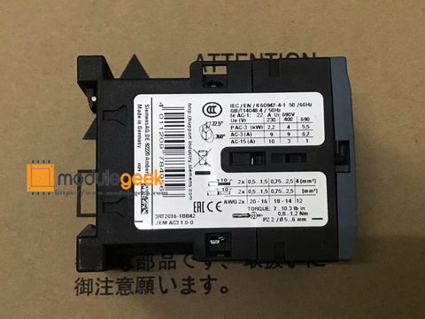 1PCS SIEMENS 3RT2016-1BB42 POWER SUPPLY MODULE  NEW 100%  Best price and quality assurance