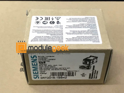 1PCS SIEMENS 3RT2016-1BB42 POWER SUPPLY MODULE  NEW 100%  Best price and quality assurance