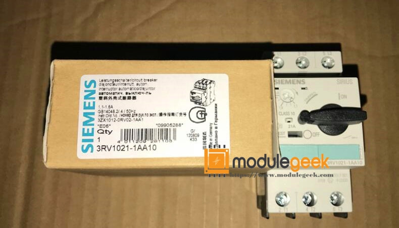 1PCS SIEMENS 3RV1021-1AA10 POWER SUPPLY MODULE  NEW 100%  Best price and quality assurance