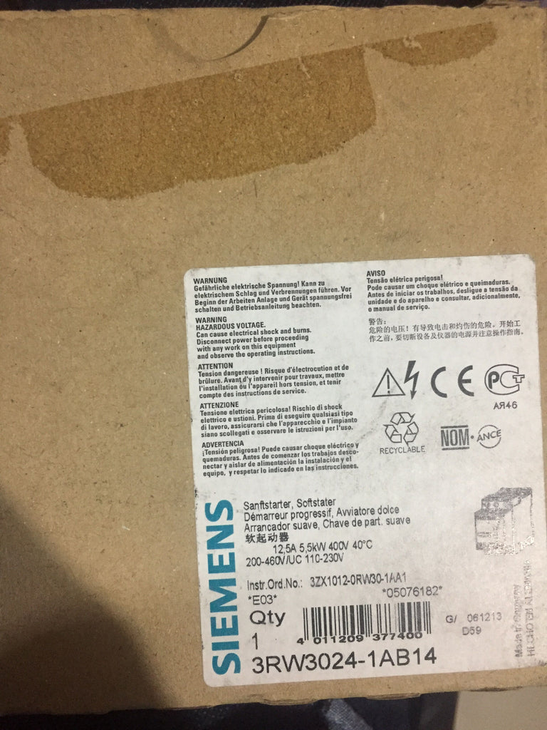 1PCS SIEMENS 3RW30241AB14 POWER SUPPLY MODULE NEW 100% Best price and quality assurance