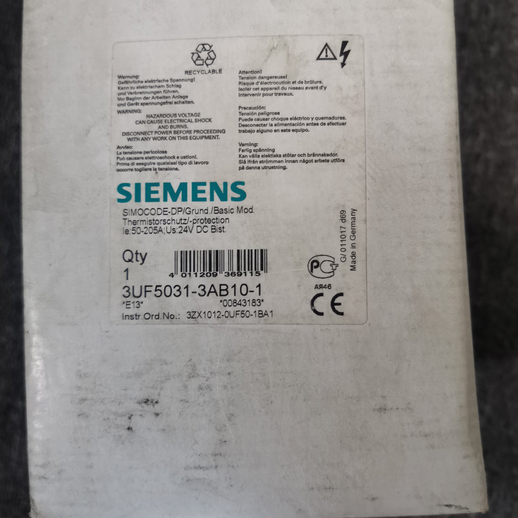 1PCS SIEMENS 3UF5031-3AB10-1 POWER SUPPLY MODULE NEW 100% Best price and quality assurance
