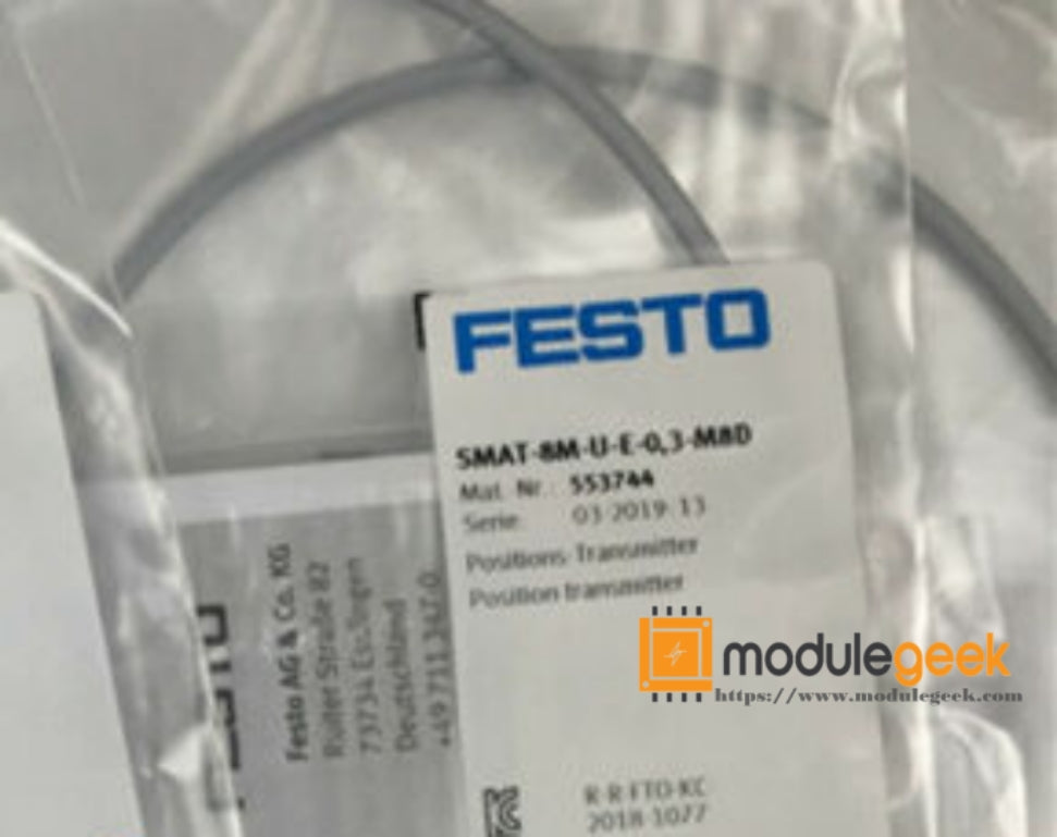 1PCS FESTO 553744 SMAT-8M-U-E-0,3-M8D POWER SUPPLY MODULE  NEW 100%  Best price and quality assurance