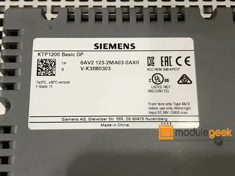 1PCS SIEMENS 6AV2123-2MA03-0AX0 POWER SUPPLY MODULE NEW 100%  Best price and quality assurance