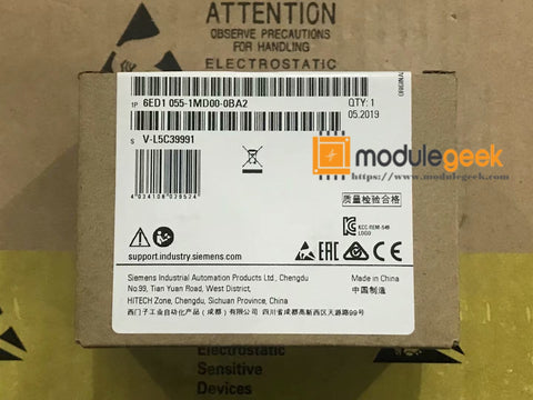 1PCS SIEMENS 6ED1055-1MD00-0BA2 POWER SUPPLY MODULE 6ED1055-1MD00-OBA2 NEW 100%  Best price and quality assurance