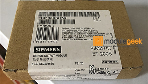 1PCS SIEMENS 6ES7132-4BF00-0AA0 POWER SUPPLY MODULE NEW 100%  Best price and quality assurance