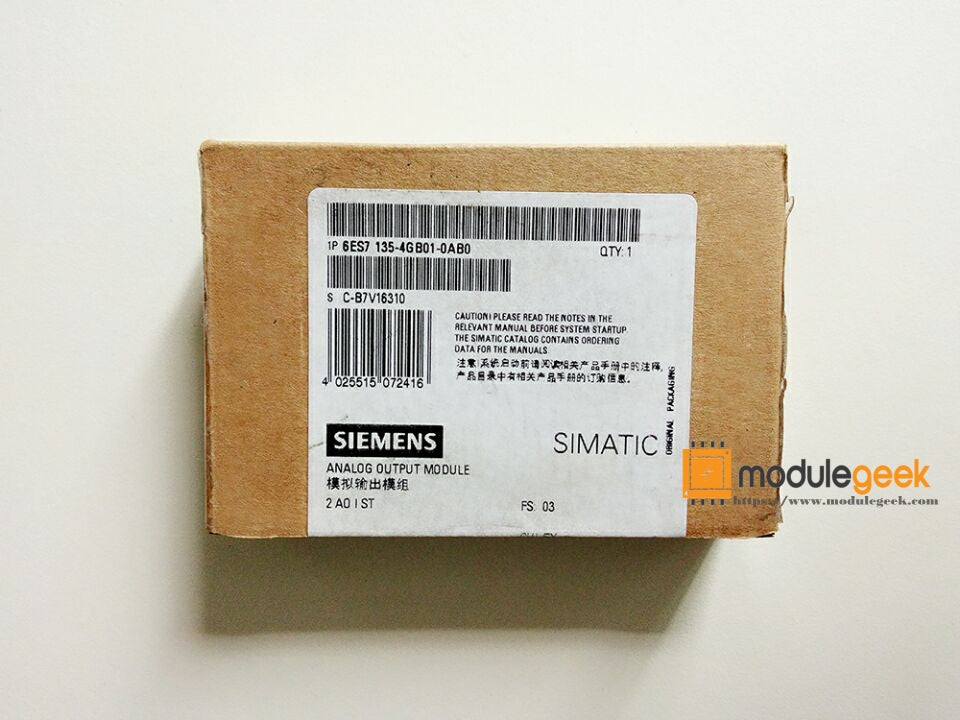 1PCS SIEMENS 6ES7135-4GB01-0AB0 POWER SUPPLY MODULE NEW 100% Best price and quality assurance