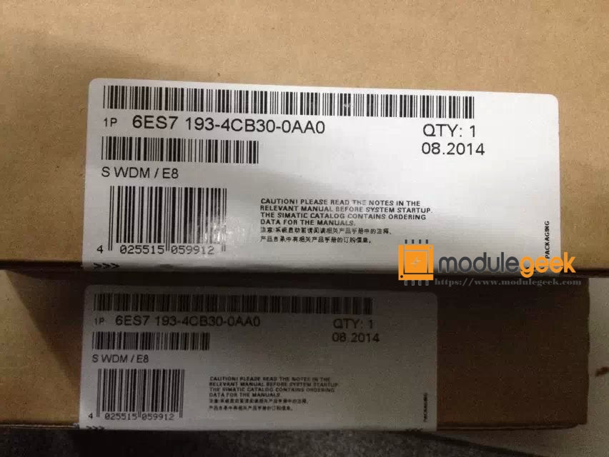 1PCS SIEMENS 6ES7193-4CB30-0AA0 POWER SUPPLY MODULE NEW 100% Best price and quality assurance