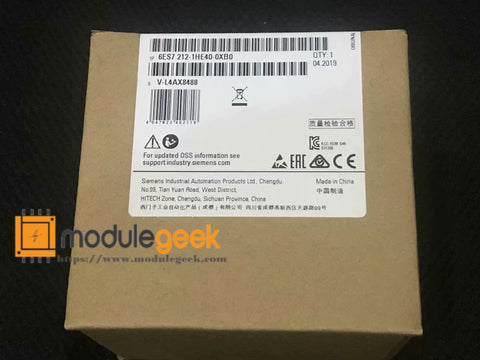 1PCS SIEMENS 6ES7212-1HE40-0XB0 POWER SUPPLY MODULE  NEW 100%  Best price and quality assurance