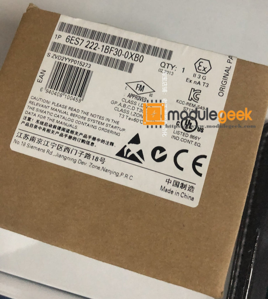 1PCS SIEMENS 6ES7222-1BF30-0XB0 POWER SUPPLY MODULE NEW 100% Best price and quality assurance