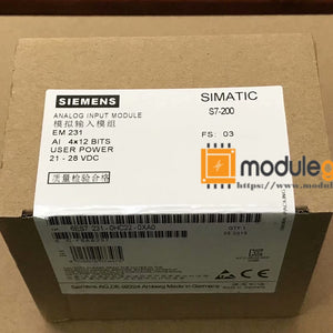 1PCS  SIEMENS 6ES7231-0HC22-0XA0 POWER SUPPLY MODULE  NEW 100%  Best price and quality assurance