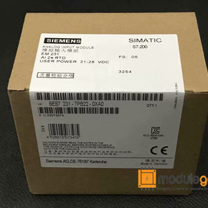 1PCS SIEMENS 6ES7231-7PB22-OXAO POWER SUPPLY MODULE 6ES7231-7PB22-0XA0 NEW 100%  Best price and quality assurance