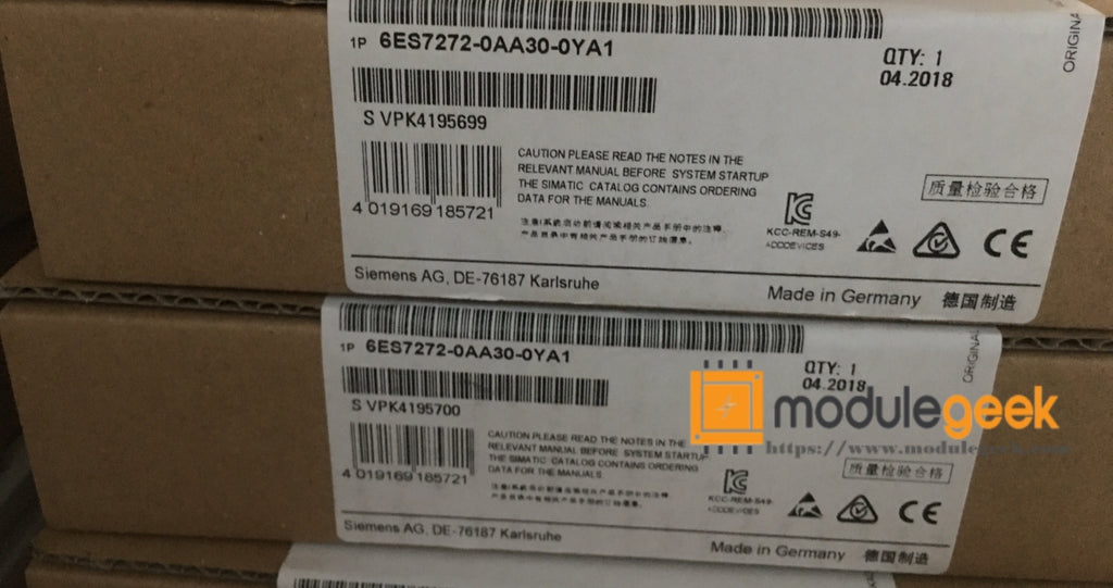 1PCS SIEMENS 6ES7272-0AA30-0YA1 POWER SUPPLY MODULE NEW 100% Best price and quality assurance