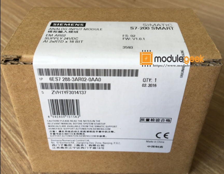 1PCS SIEMENS 6ES7288-3AR02-0AA0 POWER SUPPLY MODULE NEW 100% Best price and quality assurance