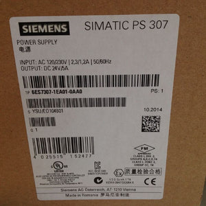 1PCS SIEMENS 6ES7 307-1EA01-0AA0 POWER SUPPLY MODULE NEW 100% Best price and quality assurance