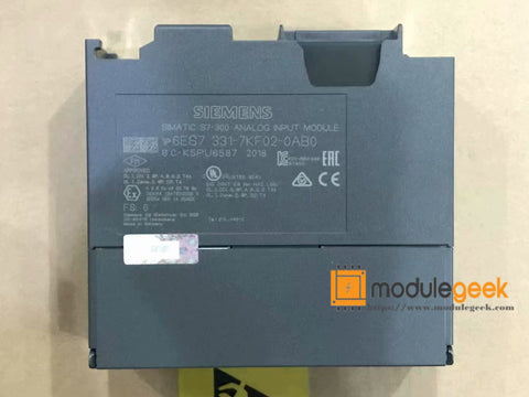 1PCS SIEMENS 6ES7331-7KF02-0AB0 POWER SUPPLY MODULE 6ES7331-7KF02-OABO NEW 100%  Best price and quality assurance