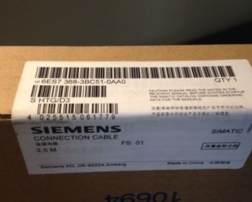 1PCS SIEMENS 6ES7 368-3BC51-0AA0 POWER SUPPLY MODULE  NEW 100%  Best price and quality assurance