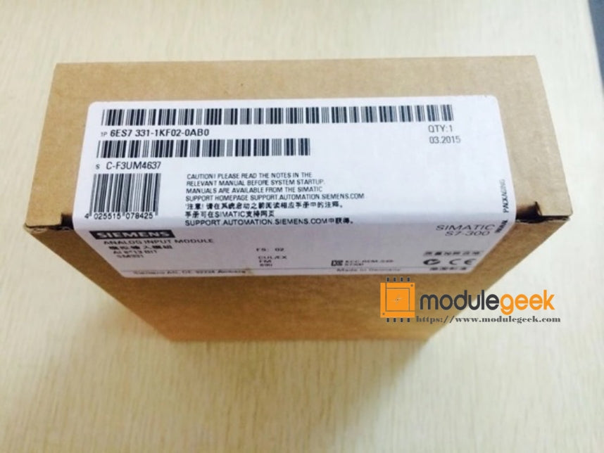 1PCS SIEMENS 6ES7 331-1KF02-OABO POWER SUPPLY MODULE  NEW 100%  Best price and quality assurance
