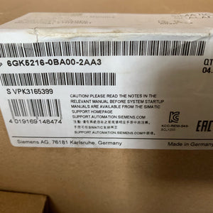 1PCS SIEMENS 6GK5216-0BA00-2AA3 POWER SUPPLY MODULE  NEW 100%  Best price and quality assurance