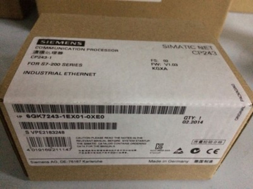 1PCS SIEMENS 6GK7243-1EX00-0XE0 POWER SUPPLY MODULE  NEW 100%  Best price and quality assurance