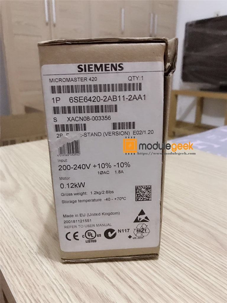 1PCS SIEMENS 6SE6420-2AB11-2AA1 POWER SUPPLY MODULE NEW 100% Best price and quality assurance