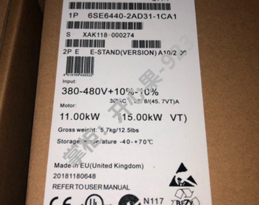 1PCS SIEMENS 6SE6440-2AD31-1CA1 POWER SUPPLY MODULE NEW 100% Best price and quality assurance
