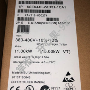 1PCS SIEMENS 6SE6440-2AD31-1CA1 POWER SUPPLY MODULE NEW 100% Best price and quality assurance