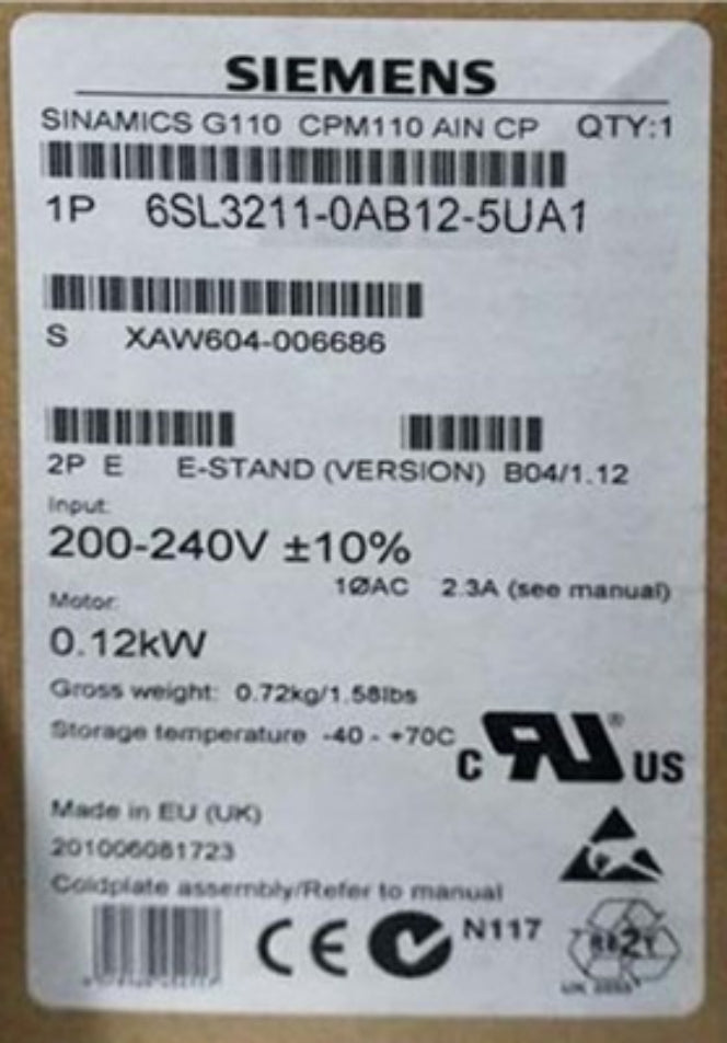 1PCS SIEMENS 6SL3 211-0AB12-5UA1 POWER SUPPLY MODULE  NEW 100%  Best price and quality assurance