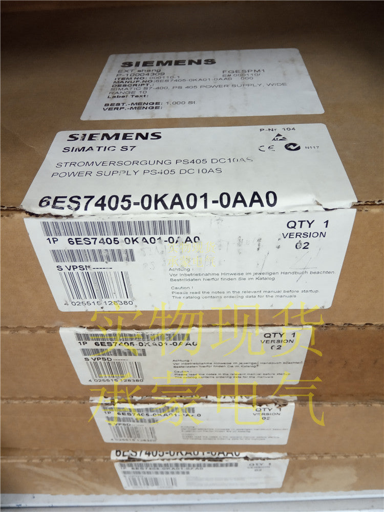 1PCS SIEMENS 6es7 405-0KA01-0AA0 POWER SUPPLY MODULE  NEW 100%  Best price and quality assurance
