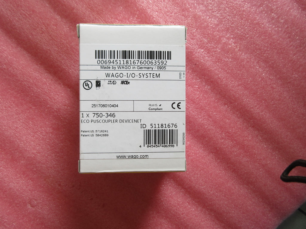 1PCS WAGO 750-346 POWER SUPPLY MODULE  NEW 100%  Best price and quality assurance