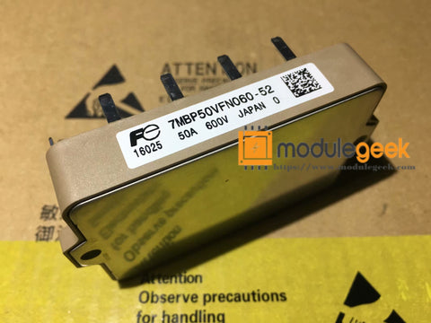 1PCS FUJI 7MBP50VFN060-52 POWER SUPPLY MODULE Best price and quality assurance
