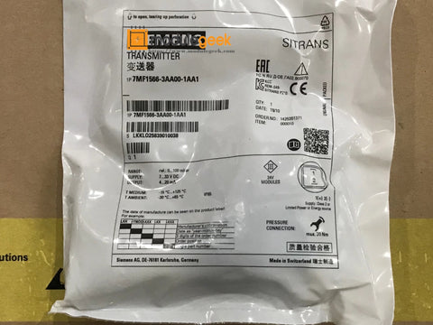 1PCS 7MF1566-3AAOO-1AA1 POWER SUPPLY MODULE 7MF1566-3AA00-1AA1 NEW 100% Best price and quality assurance