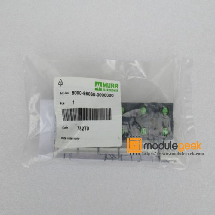 1PCS MURR 8000-86060-0000000 752T0 POWER SUPPLY MODULE NEW 100% Best price and quality assurance