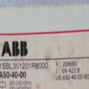 1PCS ABB A50-40-00 POWER SUPPLY MODULE  NEW 100%  Best price and quality assurance