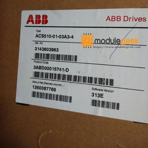 1PCS ABB ACS510-01-03A3-4 POWER SUPPLY MODULE  NEW 100%  Best price and quality assurance
