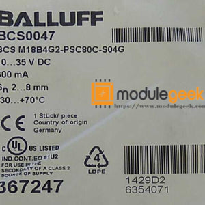 1PCS BALLUFF BCS M18B4G2-PSC80C-S04G POWER SUPPLY MODULE NEW 100% Best price and quality assurance