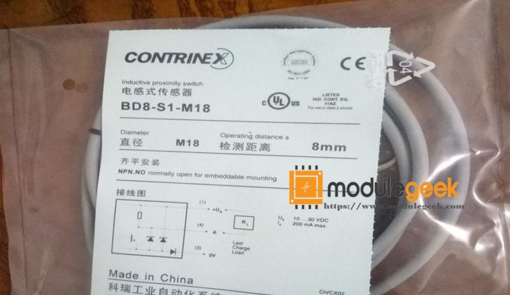 1PCS CONTRINEX BD8-S1-M18 POWER SUPPLY MODULE  NEW 100%  Best price and quality assurance