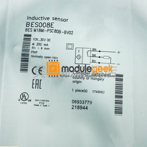 1PCS BALLUFF BES M18MI-PSC80B-BV02 POWER SUPPLY MODULE NEW 100% Best price and quality assurance