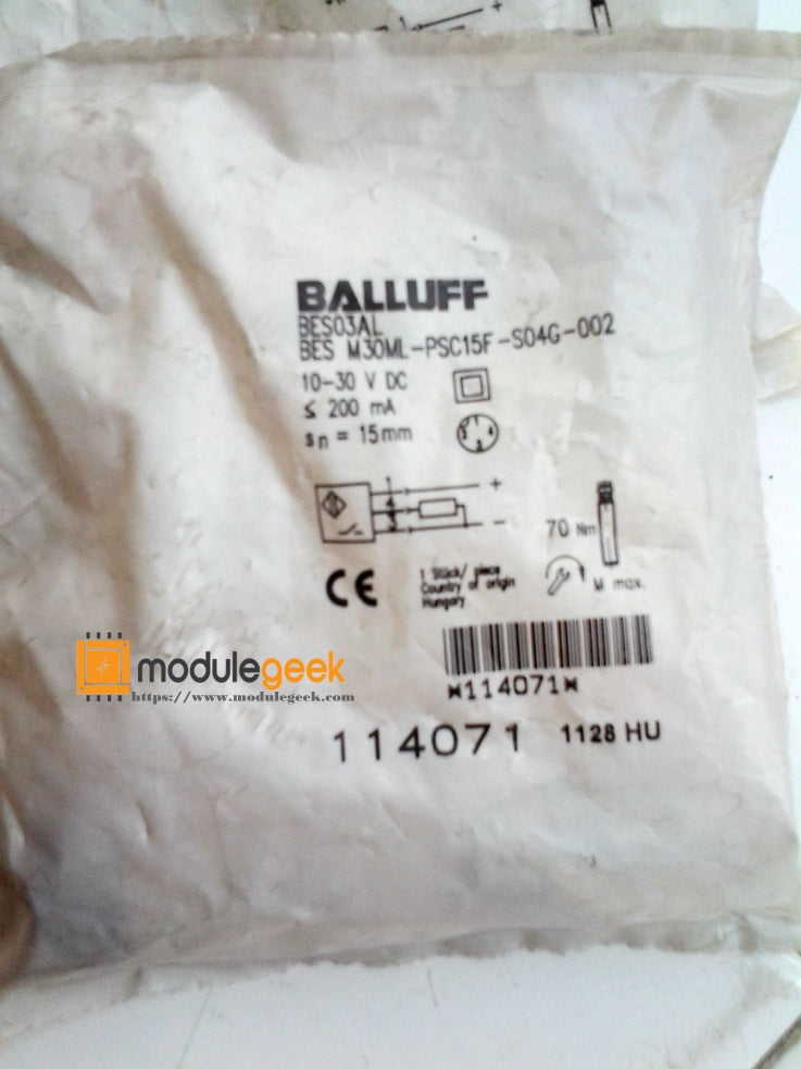 1PCS BALLUFF BES M30ML-PSC15F-S04G-002 POWER SUPPLY MODULE NEW 100% Best price and quality assurance