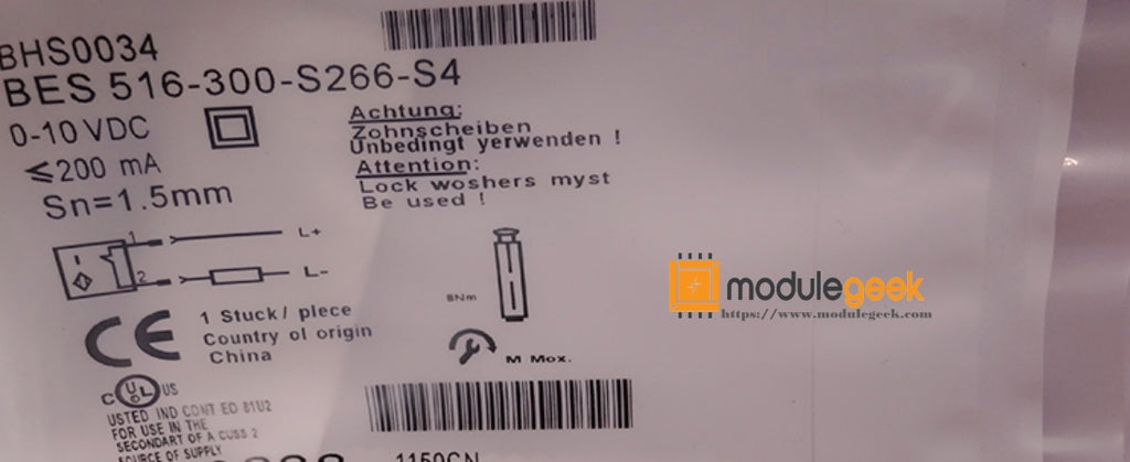1PCS BALLUFF BES 516-300-S266-S4 POWER SUPPLY MODULE NEW 100% Best price and quality assurance