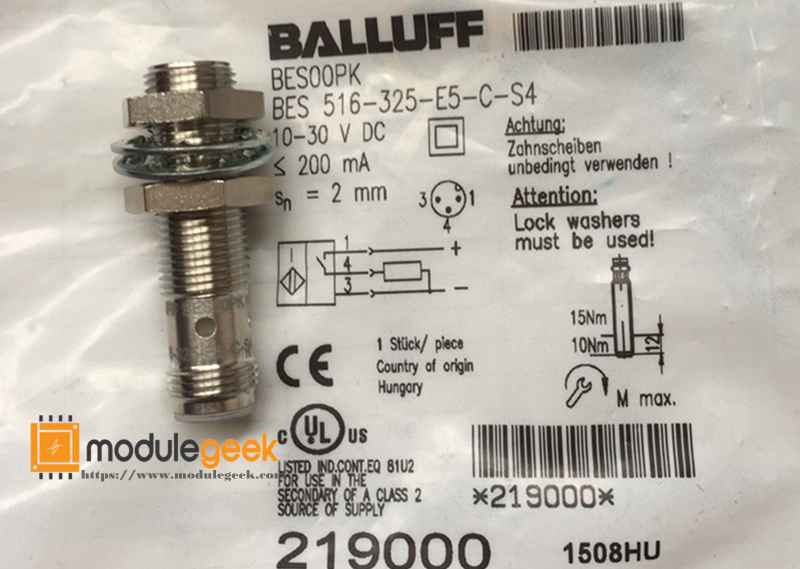 1PCS BALLUFF BES 516-325-E5-C-S4 POWER SUPPLY MODULE NEW 100% Best price and quality assurance