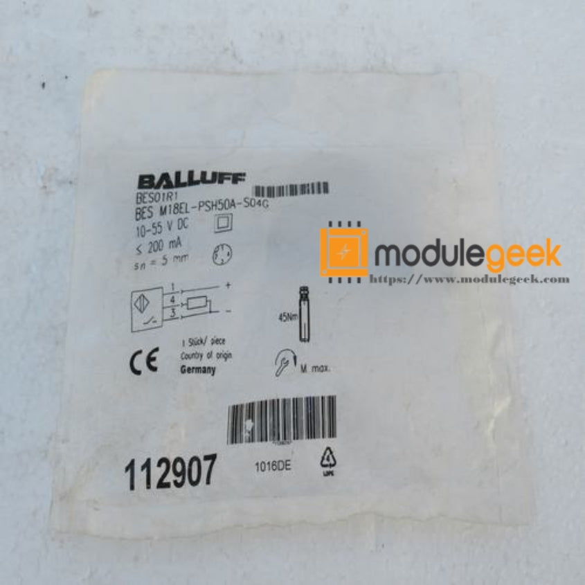 1PCS BALLUFF BES M18EL-PSH50A-S04G POWER SUPPLY MODULE NEW 100% Best price and quality assurance