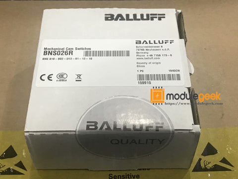 1PCS BALLUFF BNS 819-B02-D12-61-12-10 POWER SUPPLY MODULE NEW 100% Best price and quality assurance